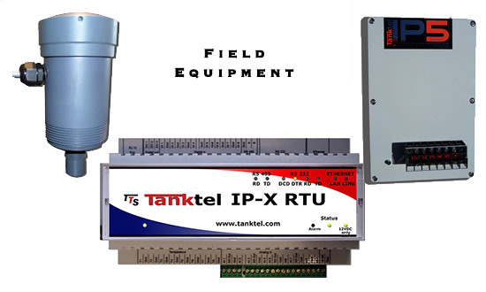 Telemetry Field equipment supplied by Tanktel
